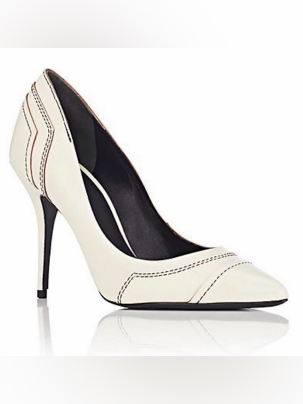 Alexander Wang Cream Stiletto Heels